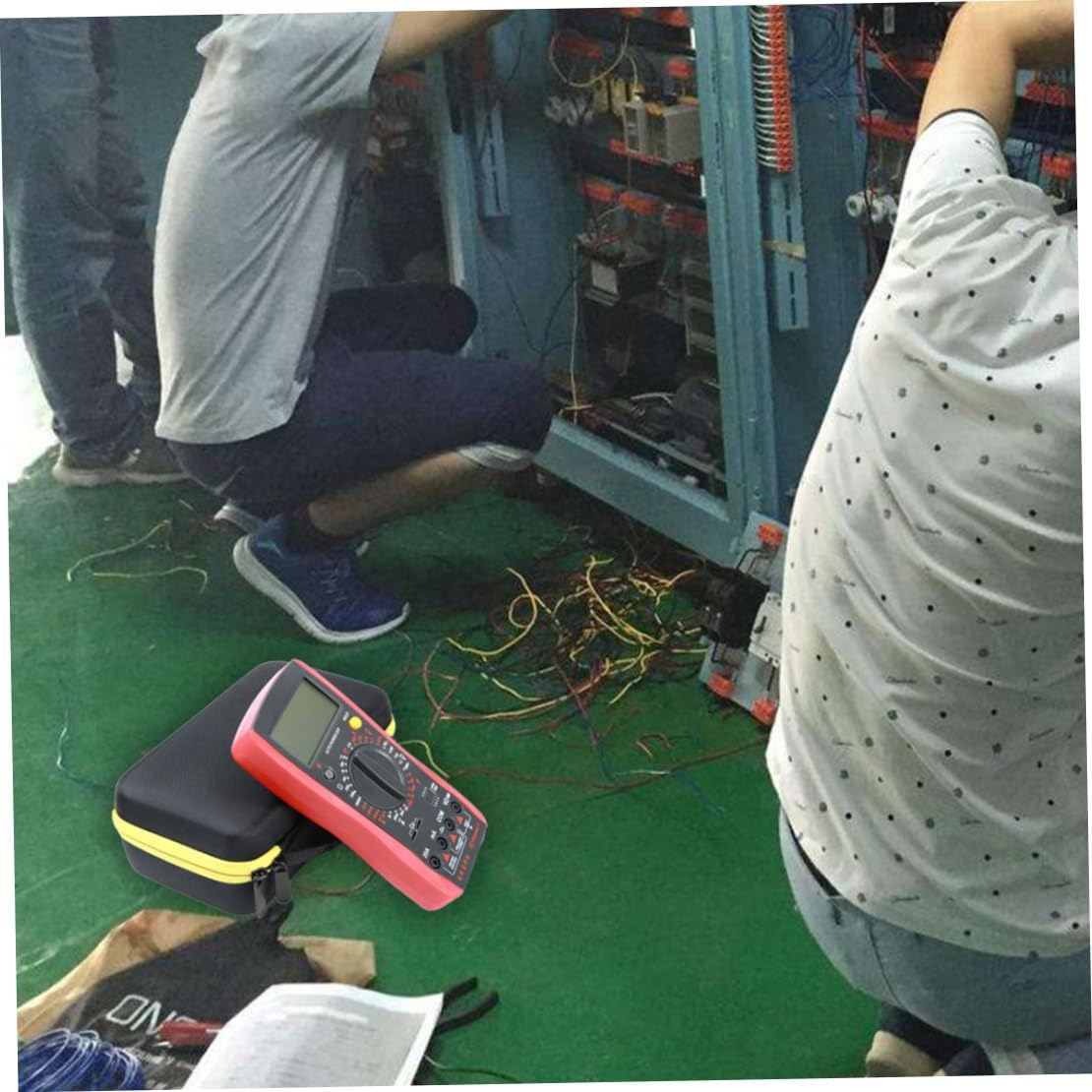 Multimeter Carrying Case Digital Voltmeter Protective Travel Storage Bag Hard Holder Case Multimeter Storage Bag image number 6