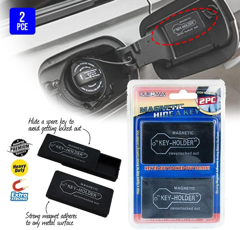 2Pcs Magnetic Key Box Hide-A-Key Storage W/Strong Magnet Home Cars Office image number 1