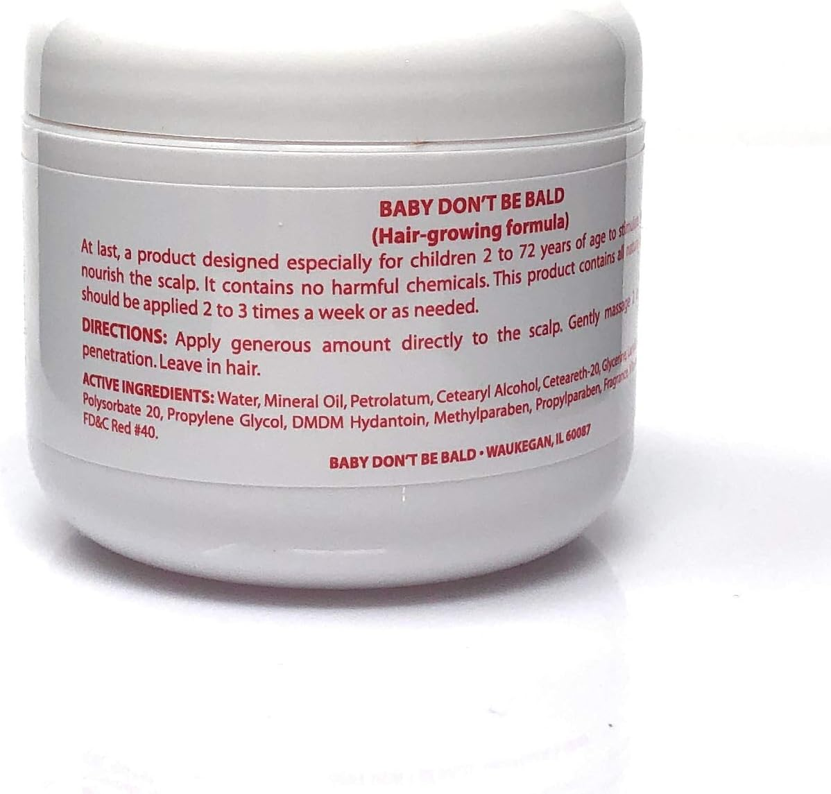 Baby Don'T Bald Triple Strength Hair Grow 4 Oz. image number 1