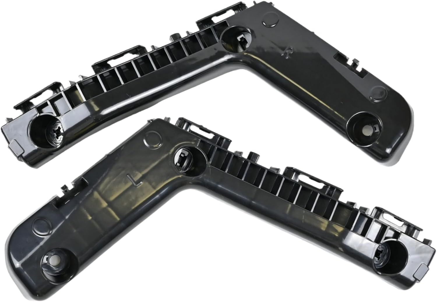 Front Bumper Retainer Bracket Hold Mount for Toyota Corolla 2014 2015 2016, Left & Right Driver Passenger Side Replace 52115-02240, 52116-02240, TO1043123, TO1042123 image number 1