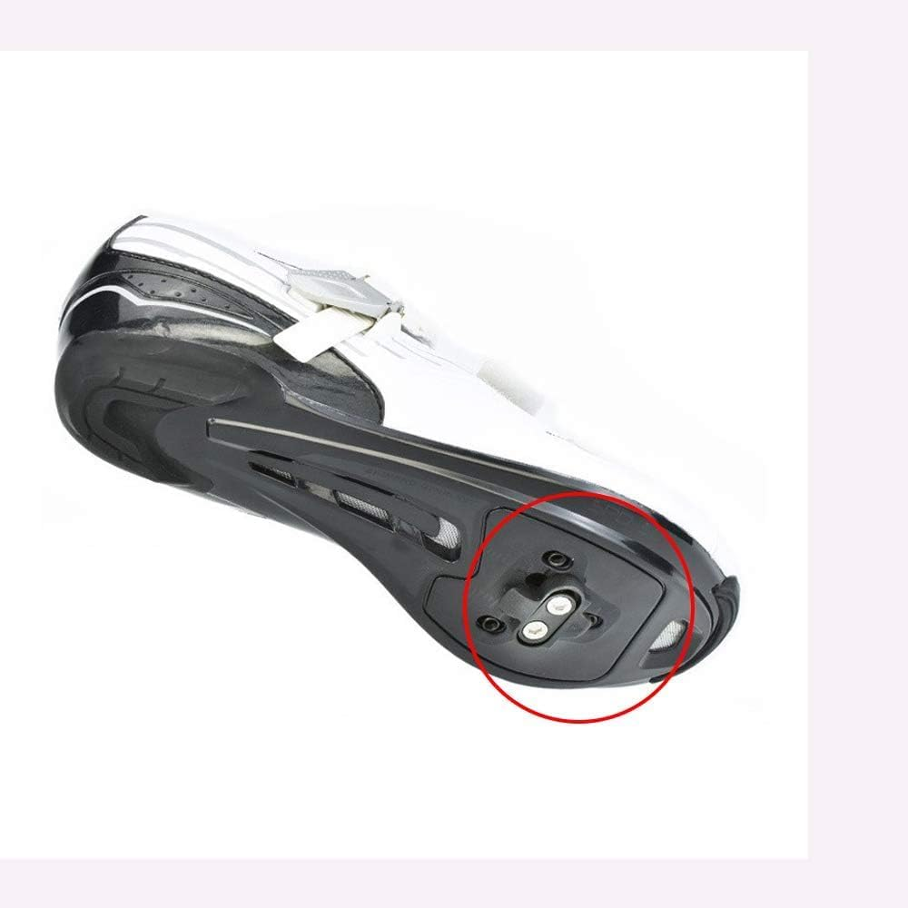 Slzhds Bicycle Cleats for Shimano SPD, Bicycle Cleats, Bike Cleats, Road Mountain Bike Pedal Cleats Bike Shoe Cleats Indoor Cleat Set Cycling Cleats Set Compatible with Shimano SP image number 4