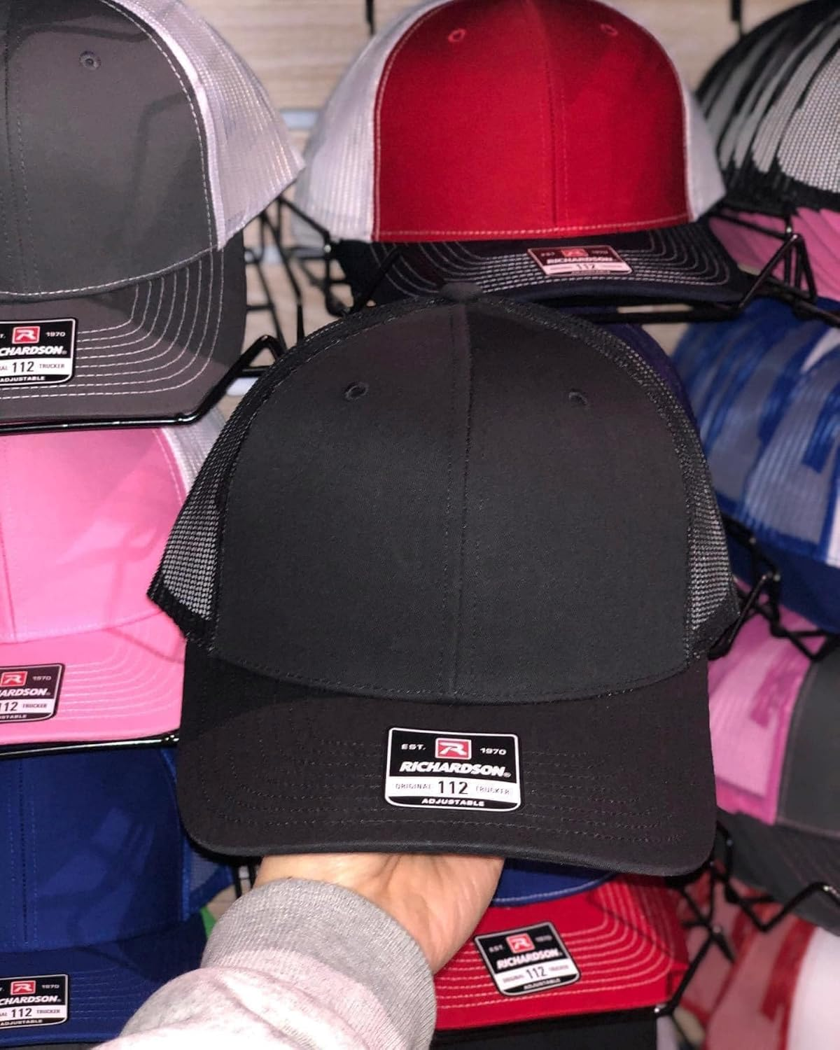 Apparel-Wear.Com Richardson 112 Structured Classic Trucker Snapback Custom Box image number 5