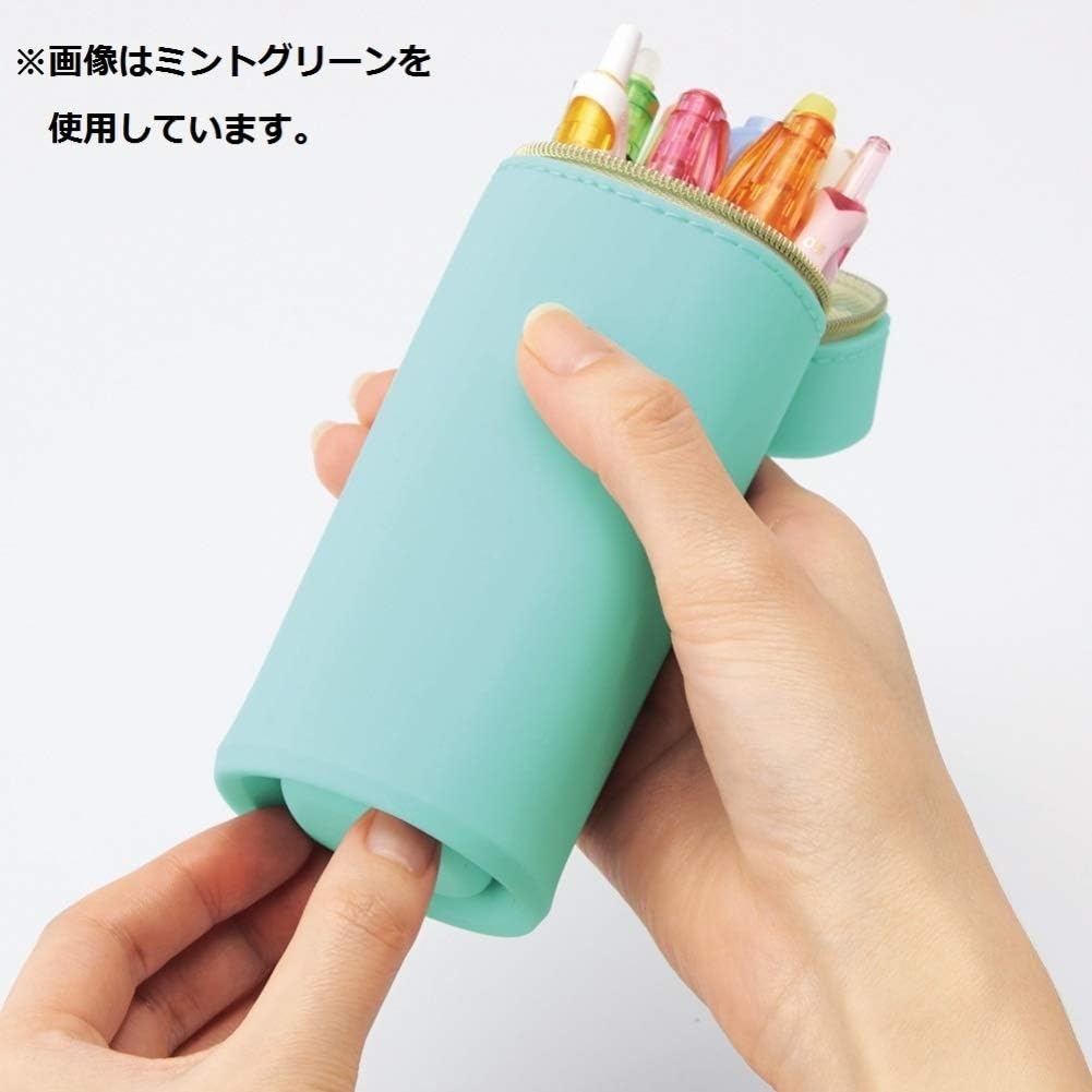 Lihit Lab Stand Pen Case, Square Type - Lavender image number 2