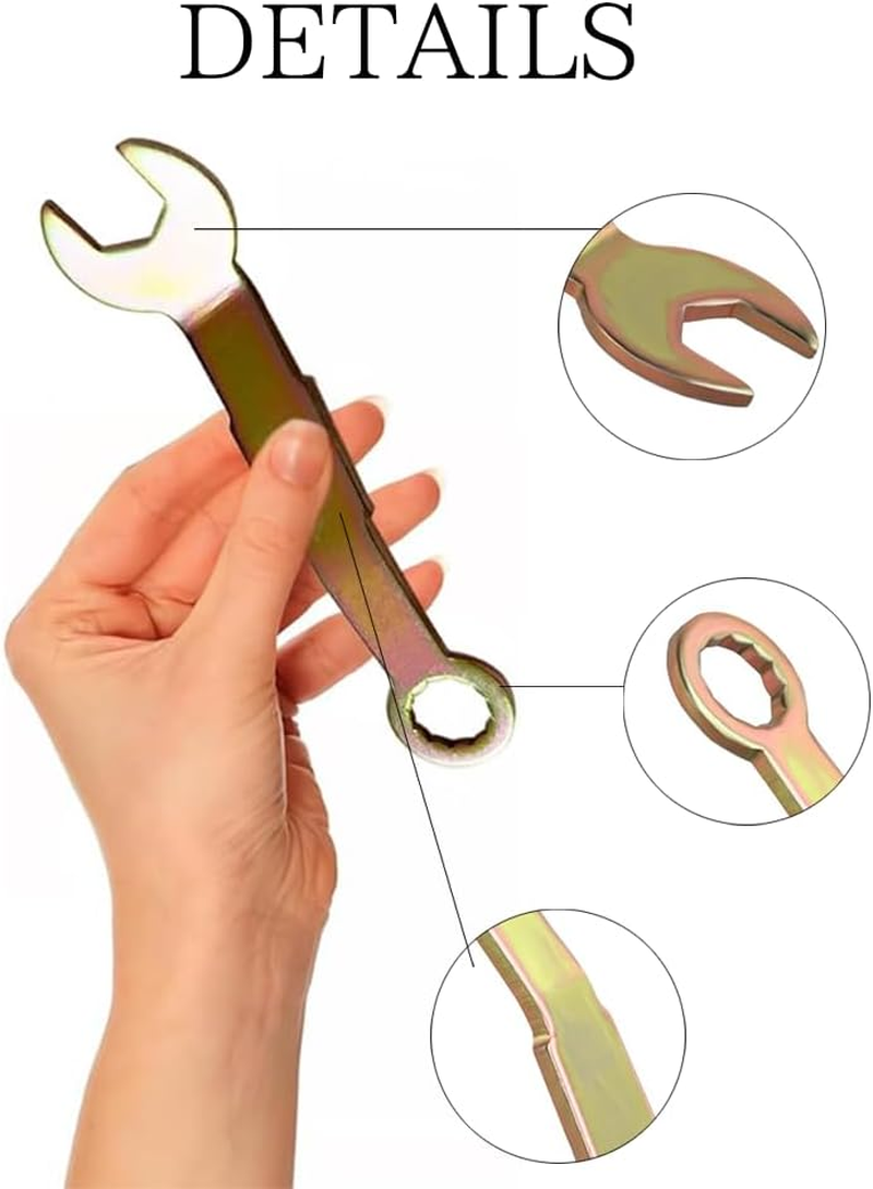 2Pcs 3 Inch Length Pocket Door Wrench, Closet Door Pivot Adjustment Wrench,Pocket Door Adjustment Tool,3/8 Opening Adjustment Wrench image number 1