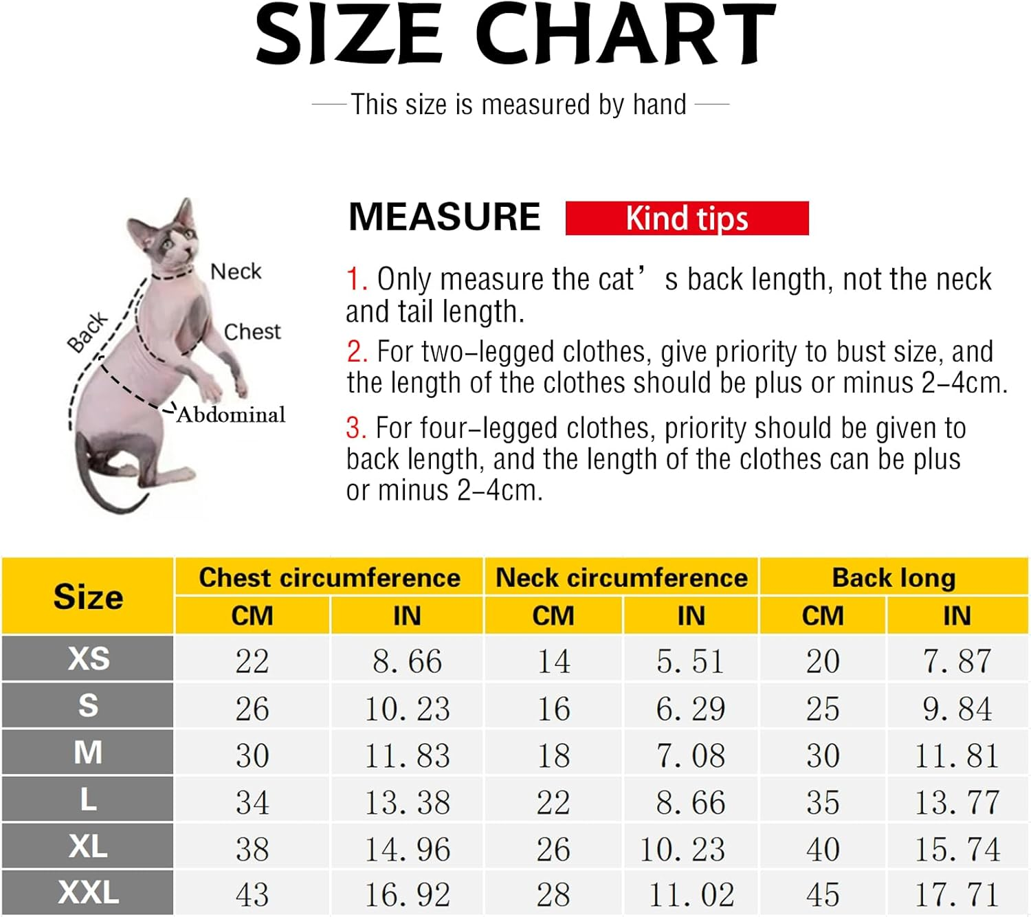 IUOUTG Hairless Cat Clothes Four Leg Breathable Sphynx Cat Apparel Stripes Cat T-Shirts with Sleeves Turtleneck Kitten Pullover Shirts Cat Pajamas Jumpsuit for Sphynx Devon Cornish image number 5