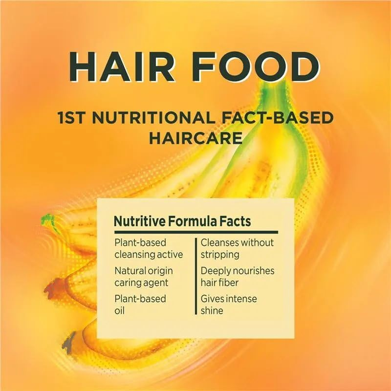 12Pk Garnier Fructis Hair Food Nourishing Banana Shampoo for Dry Hair 350Ml image number 5