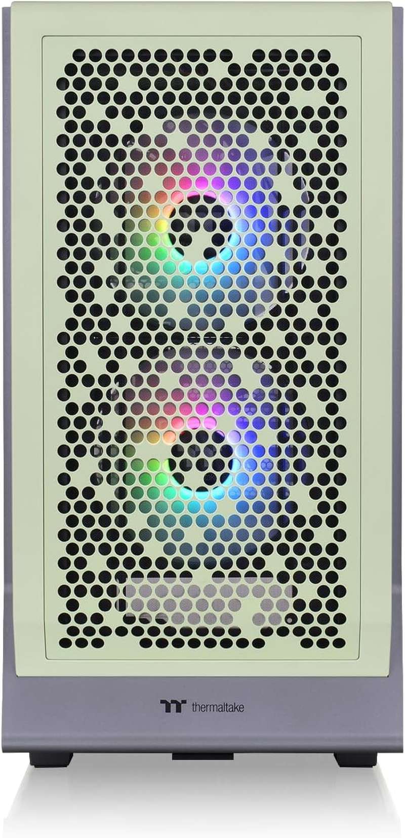 Thermaltake Ceres 300 Tempered Glass ARGB Mid Tower E-ATX Case Matcha Green Edition, CA-1Y2-00MEWN-00 image number 6