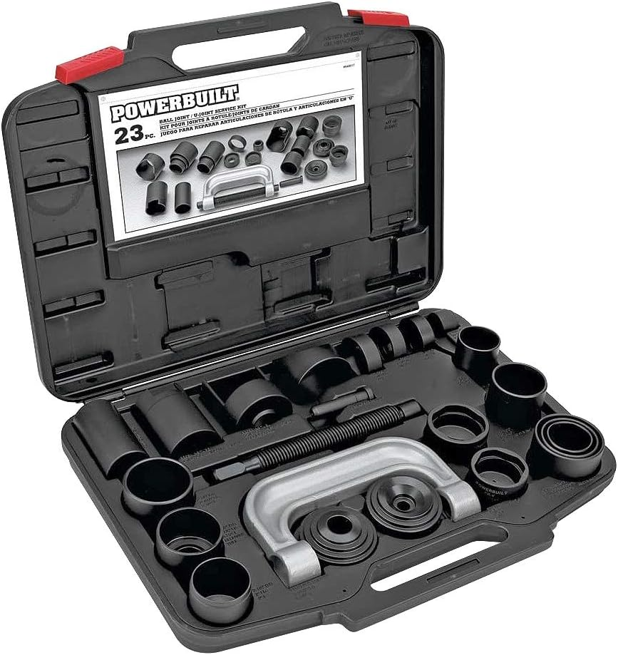 Alltrade 648617 Kit #46 Master Ball Joint/U-Joint Service Tool Set - 23 Piece image number 6