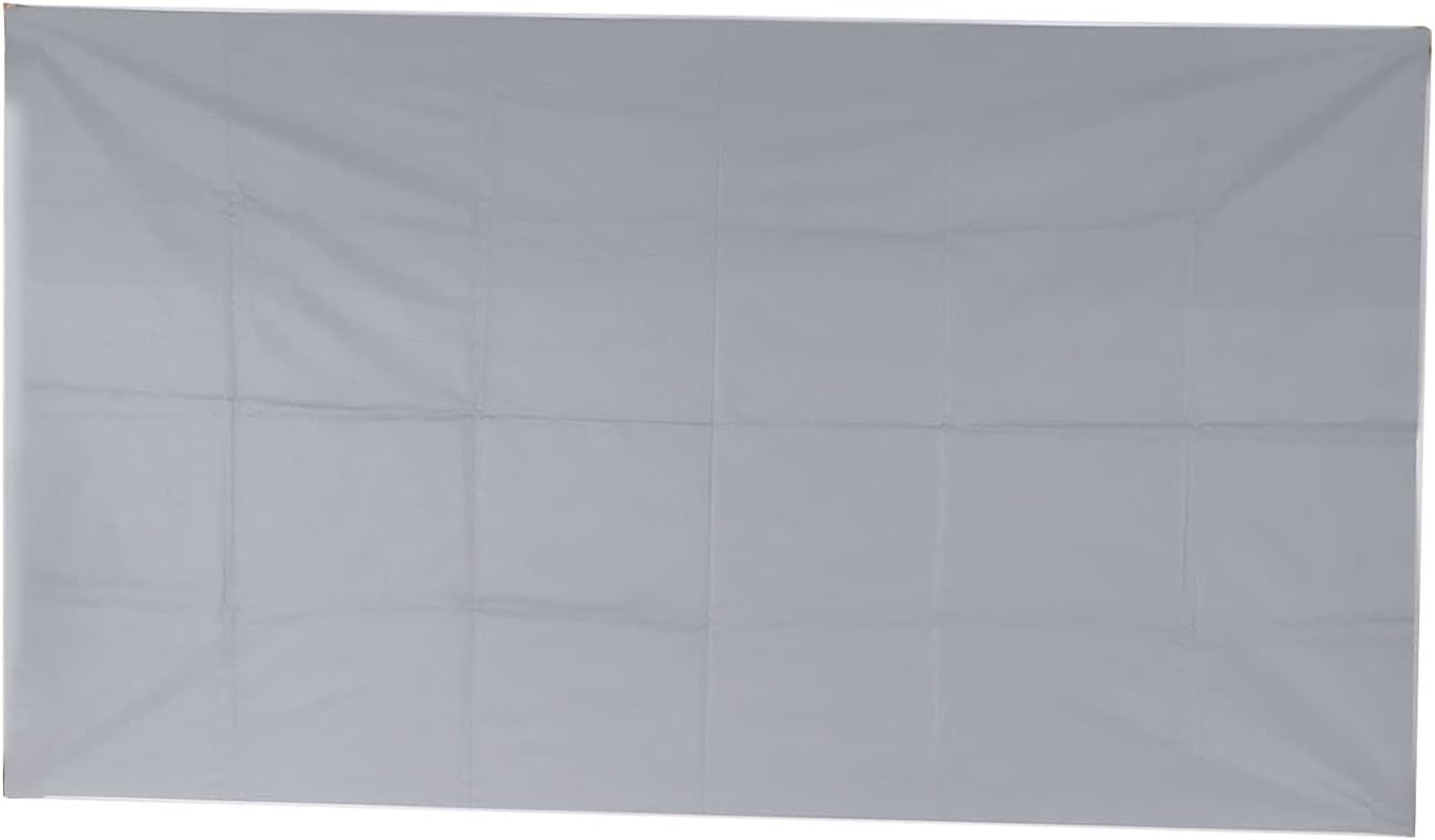 Anti-Light 4K Portable Metal Microbead Projector Screen, High Definition Foldable Screen for Home, Party and Office, 16:9 Ratio (100 Inches (87 X 49.2In))