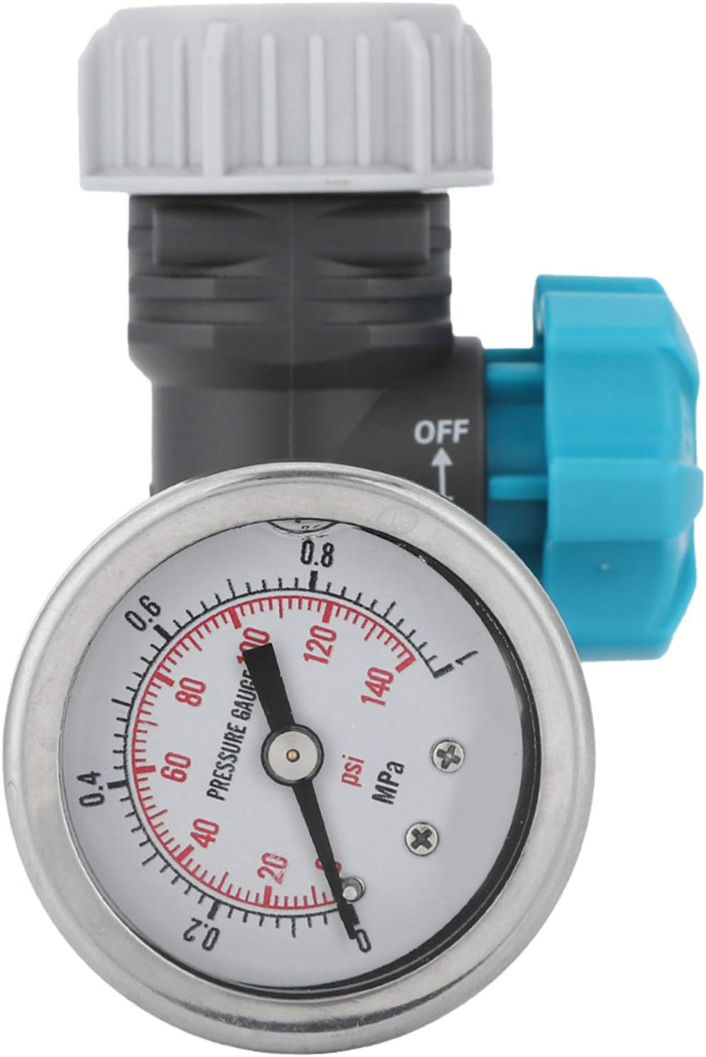 Water Pressure Valve, Pressure Reducer G3/4In Water Pressure Regulator, Adjustable Durable for Garden Greenhouse image number 2