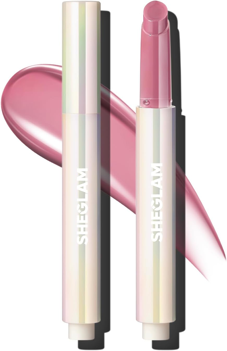 SHEGLAM Poutperfect Moisturizing Solid Lip Gloss Non Sticky Lipstick with Coconut Oil - in Bloom