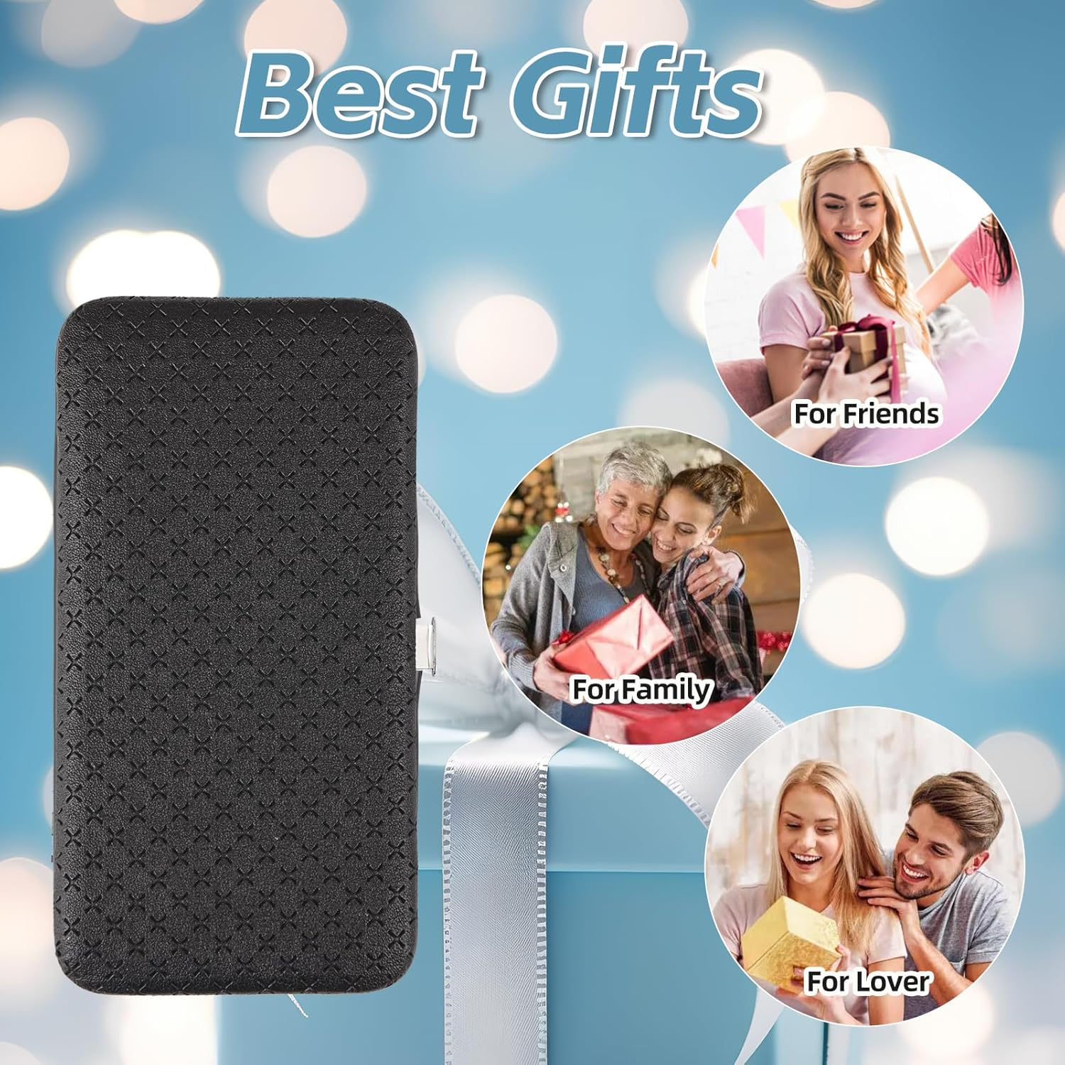 19 Pieces Manicure Set ，Nail Clippers Pedicure Kit，Stainless Steel Manicure Kit，Professional Grooming Kit，Nail Care Tools with Luxurious Travel Case (Black) image number 6