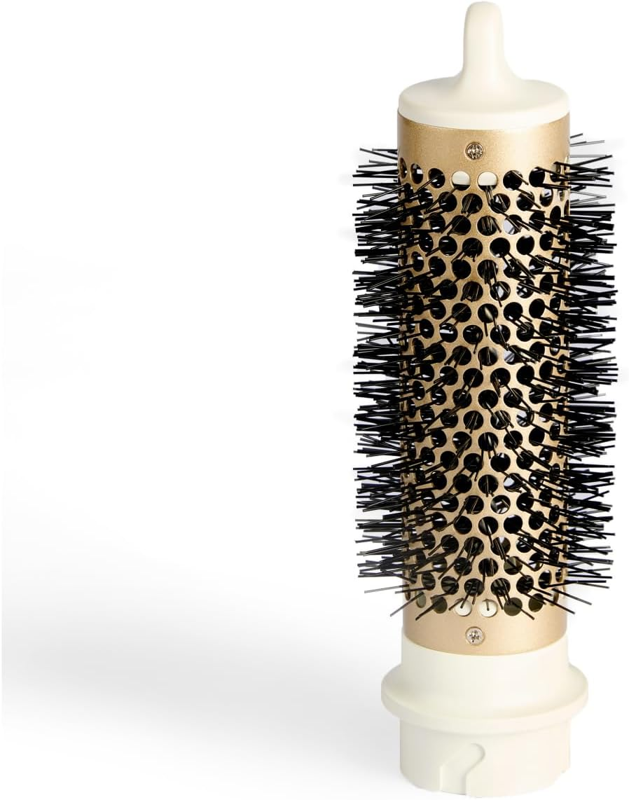 Glamup Small round Brush &ndash; Compatible for Glamup Aircurler 6 in 1-Lightweight Styling Brush for Bangs, Beard Grooming, and Short Hair Touch-Ups