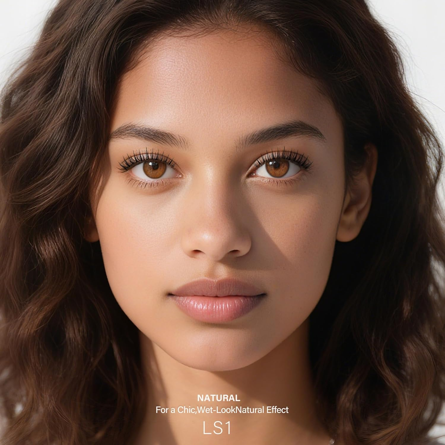 Happy Heartbeat False Lashes Natural Look Thin Band Eyelashes,Soft Wispy Cat Eye Volume Reusable Strip Fake Lashes,With Lash Glue and Eyelash Curler Professional Kit (LS1 Kit) - Ls3 Kit image number 4