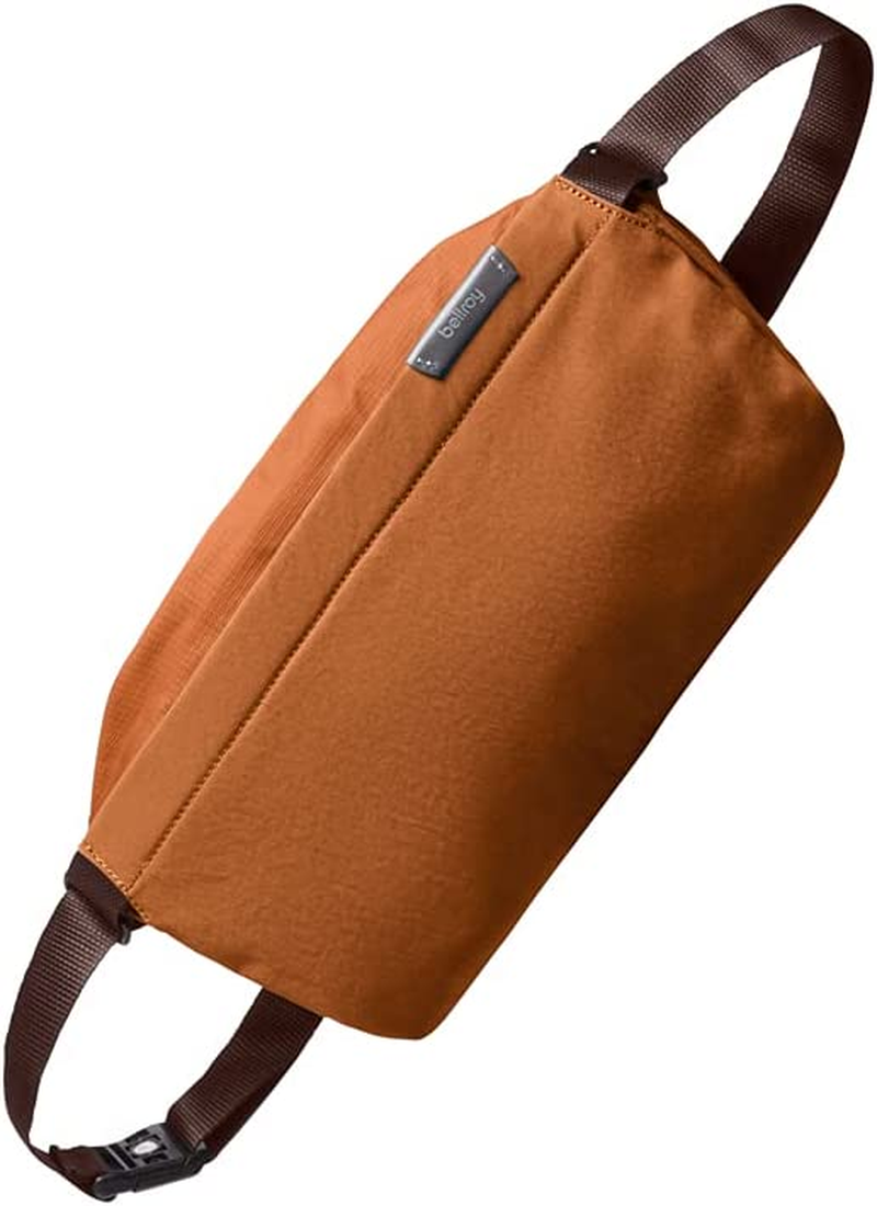 Bellroy Sling Bag (Unisex Compact Crossbody Bag, Multiple Compartments, Water-Resistant Materials, Holds Phone, Camera & Water Bottle) - Melbourne Black