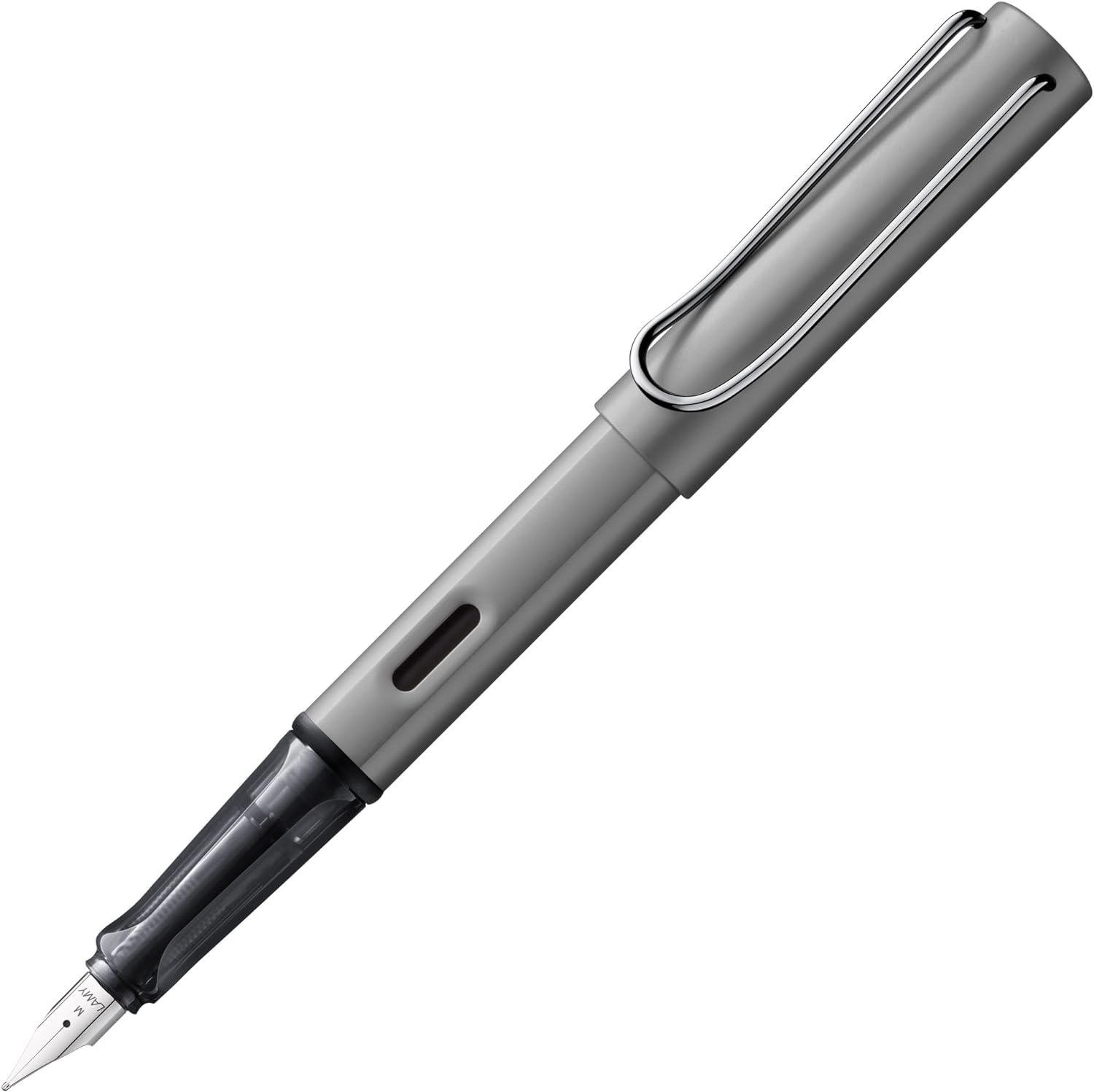 LAMY Al-Star Black Purple - Fountain Pen with Ergonomic Grip & Polished Steel Nib in Size M - Lightweight Aluminum Body - Including LAMY T 10 Blue Cartridge - Right-Handed
