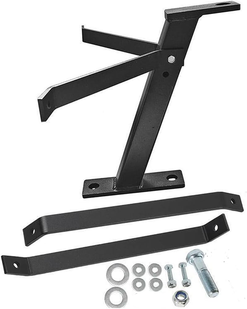 Superunner Lawn Mower Tractor Towing Hitch, Heavy Duty Garden Lawn Pro Tow Mower Hitch Kit Compatible with John Deere Cub Cadet Husqvarna Craftsman Riding Mowers,Black Powder Coated Finish image number 2