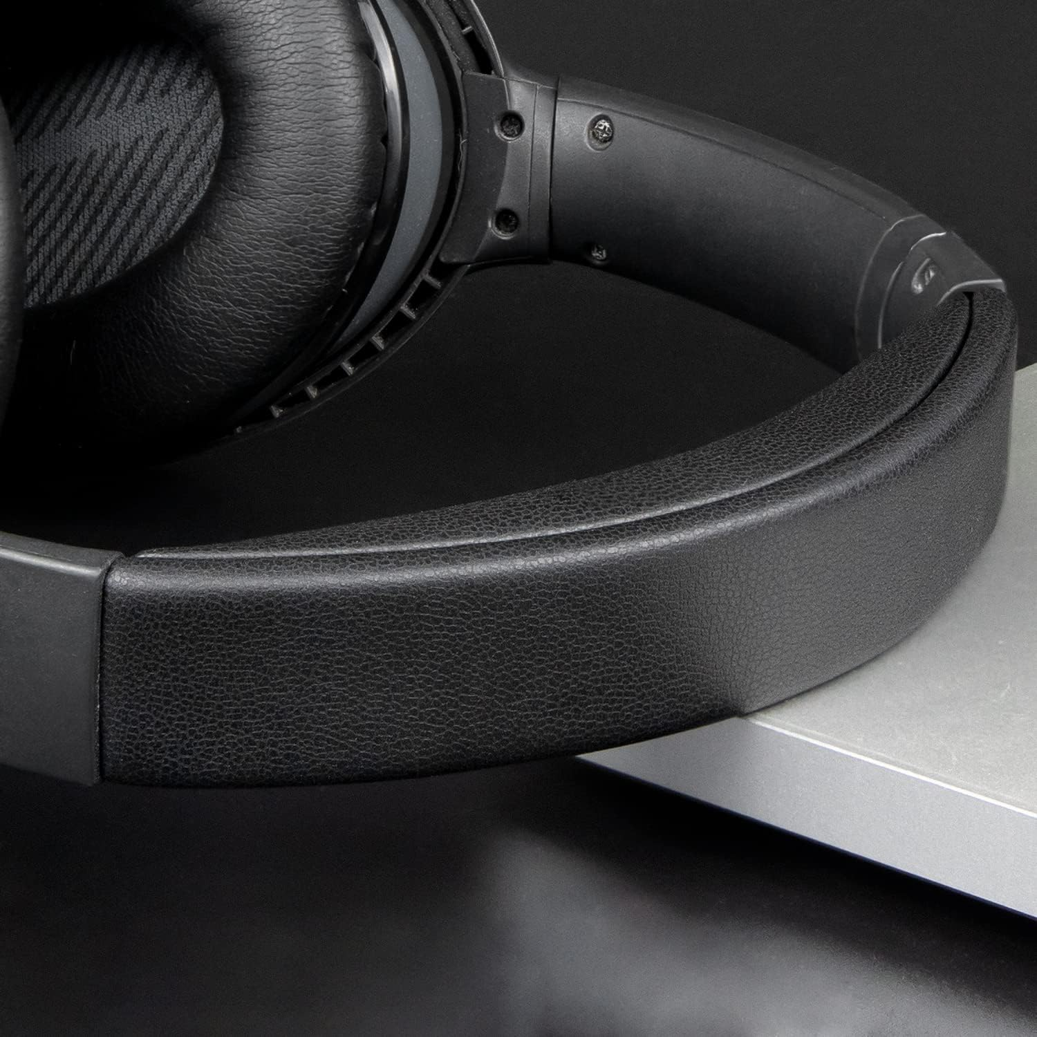 SOULWIT Headband Cover for Bose Quietcomfort 25(QC25) Headphones, Replacement Headstrap Pad Repair Part - Black image number 3