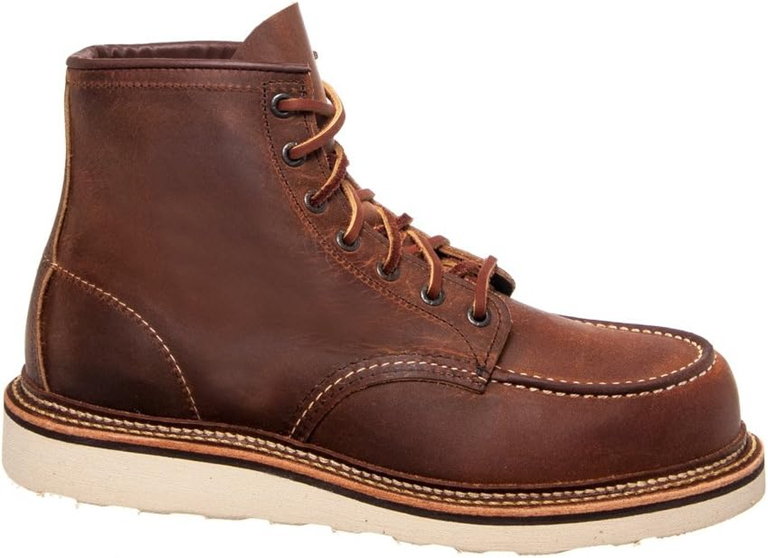 Red Wing Mens Classic Moc Toe Brown Size: 10 US / 9 AU image number 1