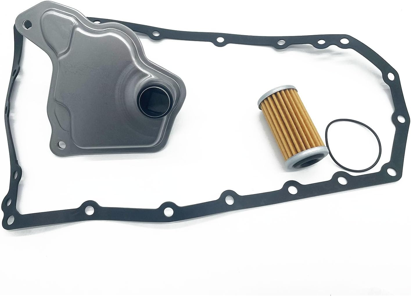 JF019E RE0F10J Transmission Filter Oil Pan Gasket Kit Compatible with Nissan 2012-2021 Altima Juke Maxima Murano Pathfinder Quest Rogue Sport 1.6L 2.0L 2.5L 3.5L 3.5L Replaces 31728-29X0D 31726-3JX0A image number 1