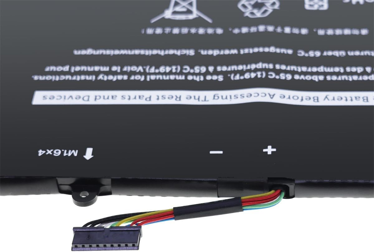 Tanch 90V7W JHXPY 0N7T6 JD25G Laptop Battery Replacement for DELL XPS 13 13D 9343 XPS 13 9350 7.6V 6710Mah 56W image number 3