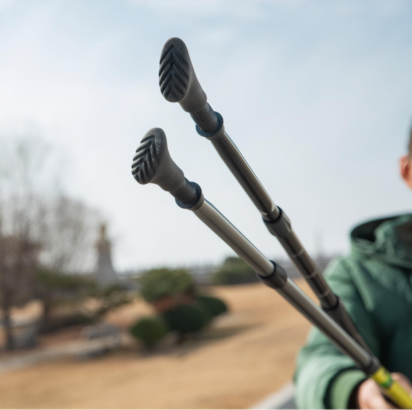 Meichoon 10 Pack Hiking Pole Tips Replacement Rubber Protectors for Trekking Walking Sticks Universal 11Mm/0.43" Fit TP13 image number 4