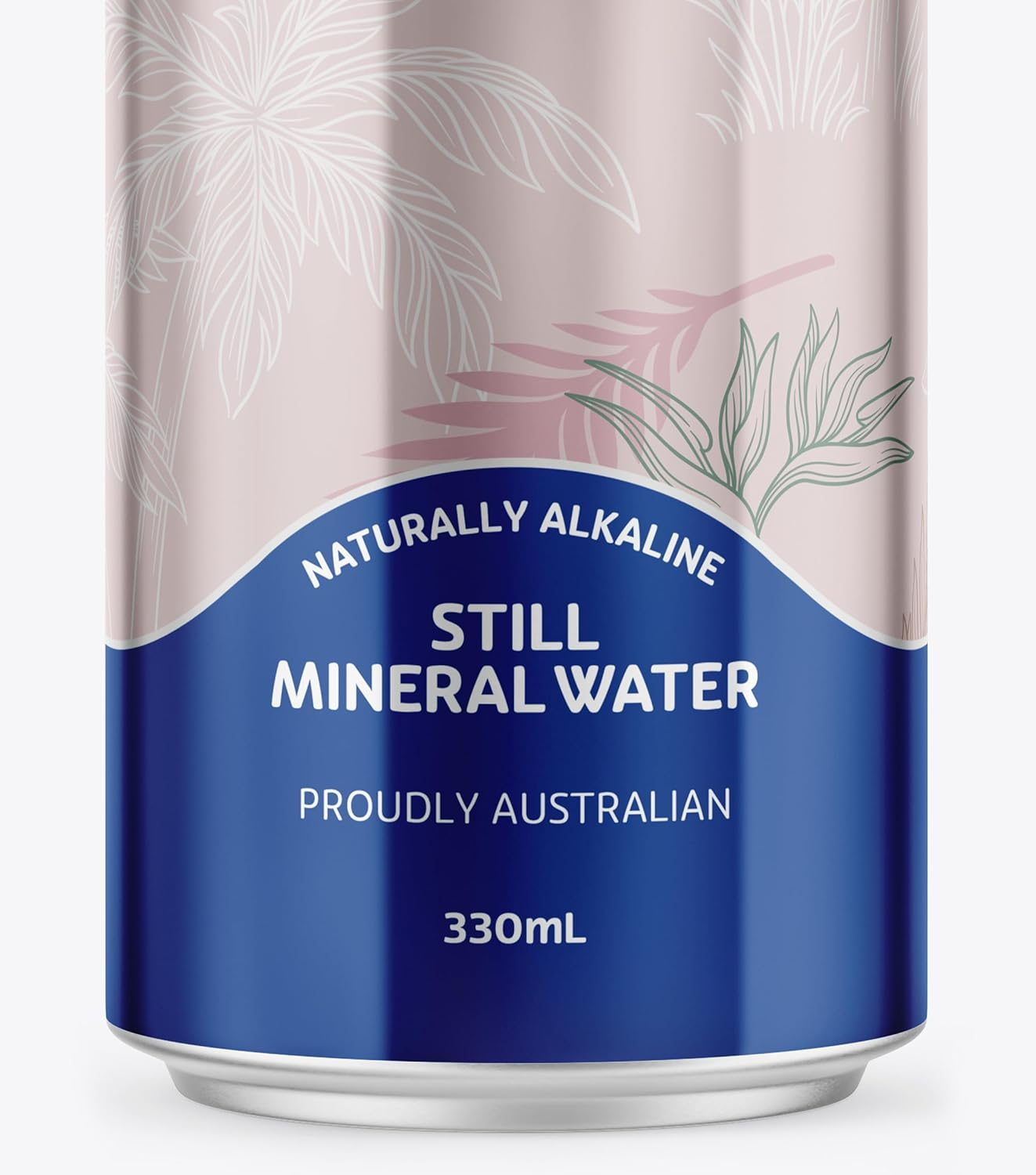 Rippl Floral Canned Still Mineral Water, 330 Ml, 24 Pack image number 2