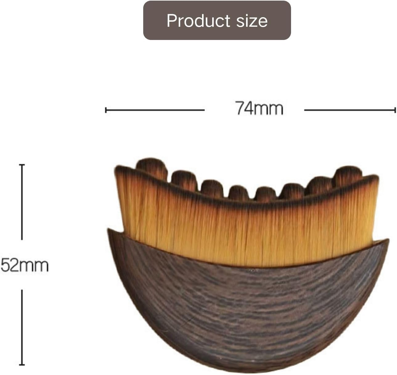 Poemtian Dry Face Brush for Lymphatic Drainage, Contouring & Facial Sculpting, Facial Sculpting Skin Care Tool for Face, Neck & Jawline