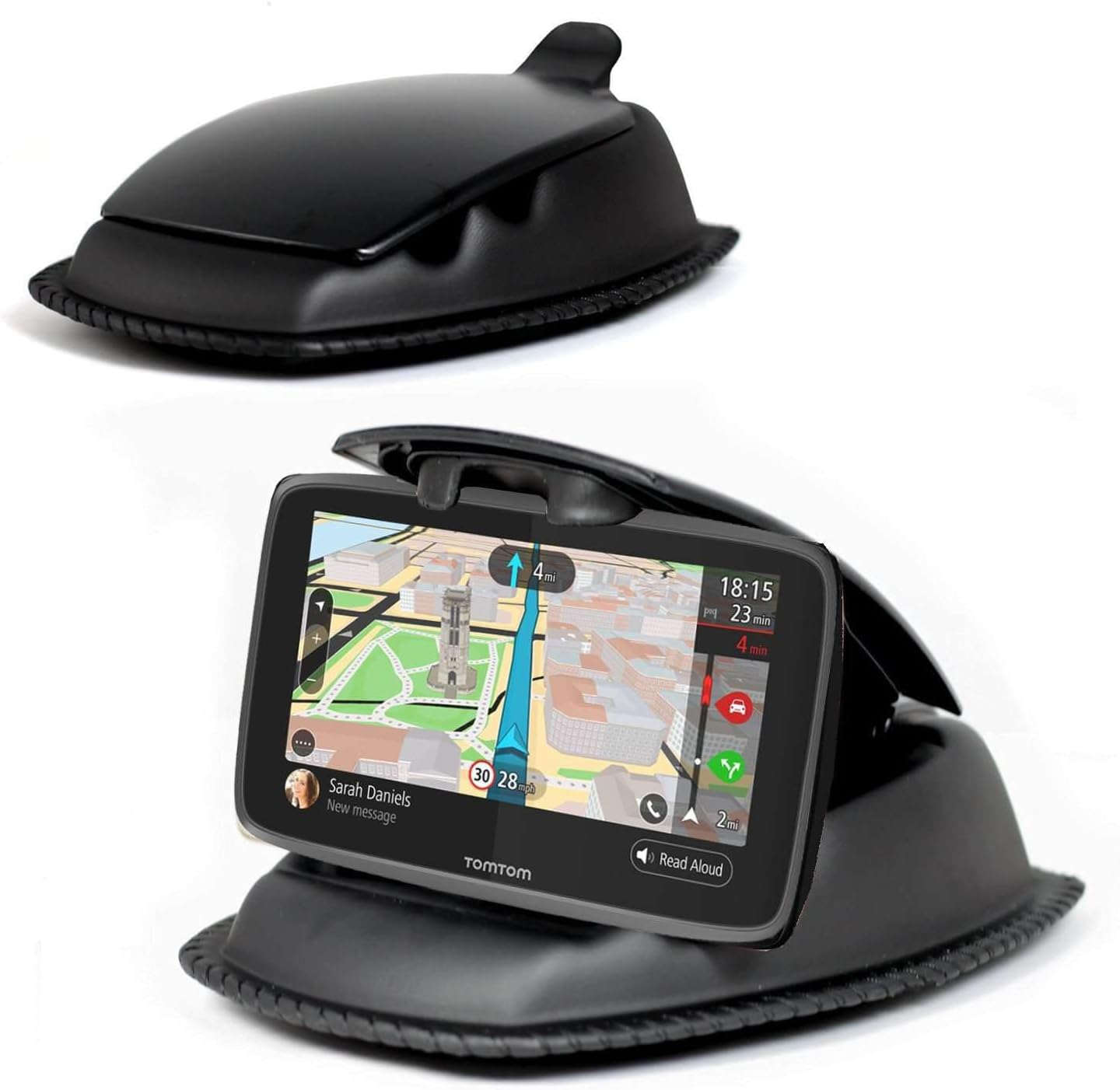 Navitech in Car Dashboard Friction Mount for the Tomtom Start 52