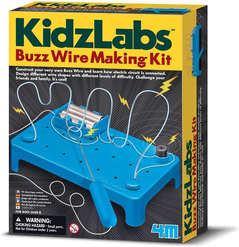 4M 4109 FSG3232 Kidzlabs Buzz Wire Making Kit image number 2
