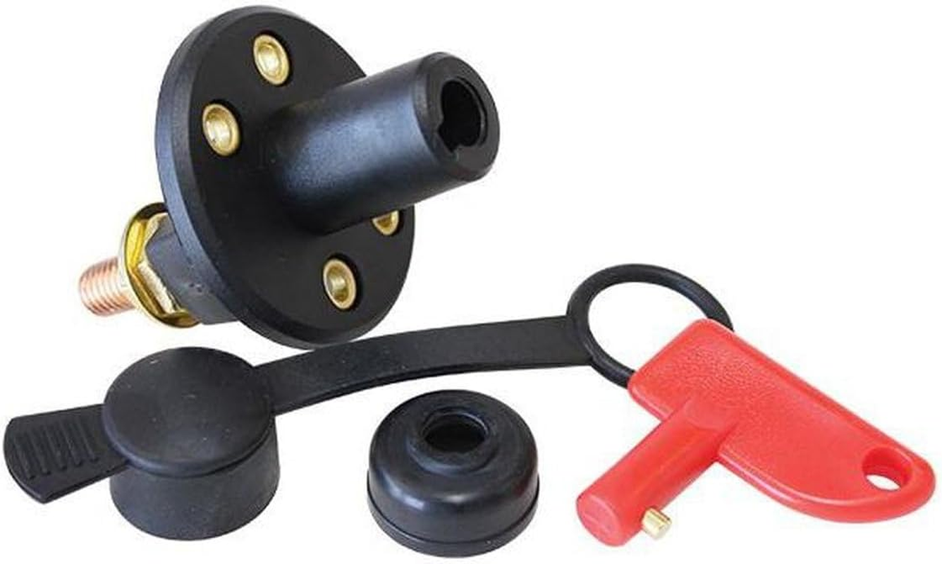 Aeroflow AF49-4050 Battery Isolator Switch and Red Key