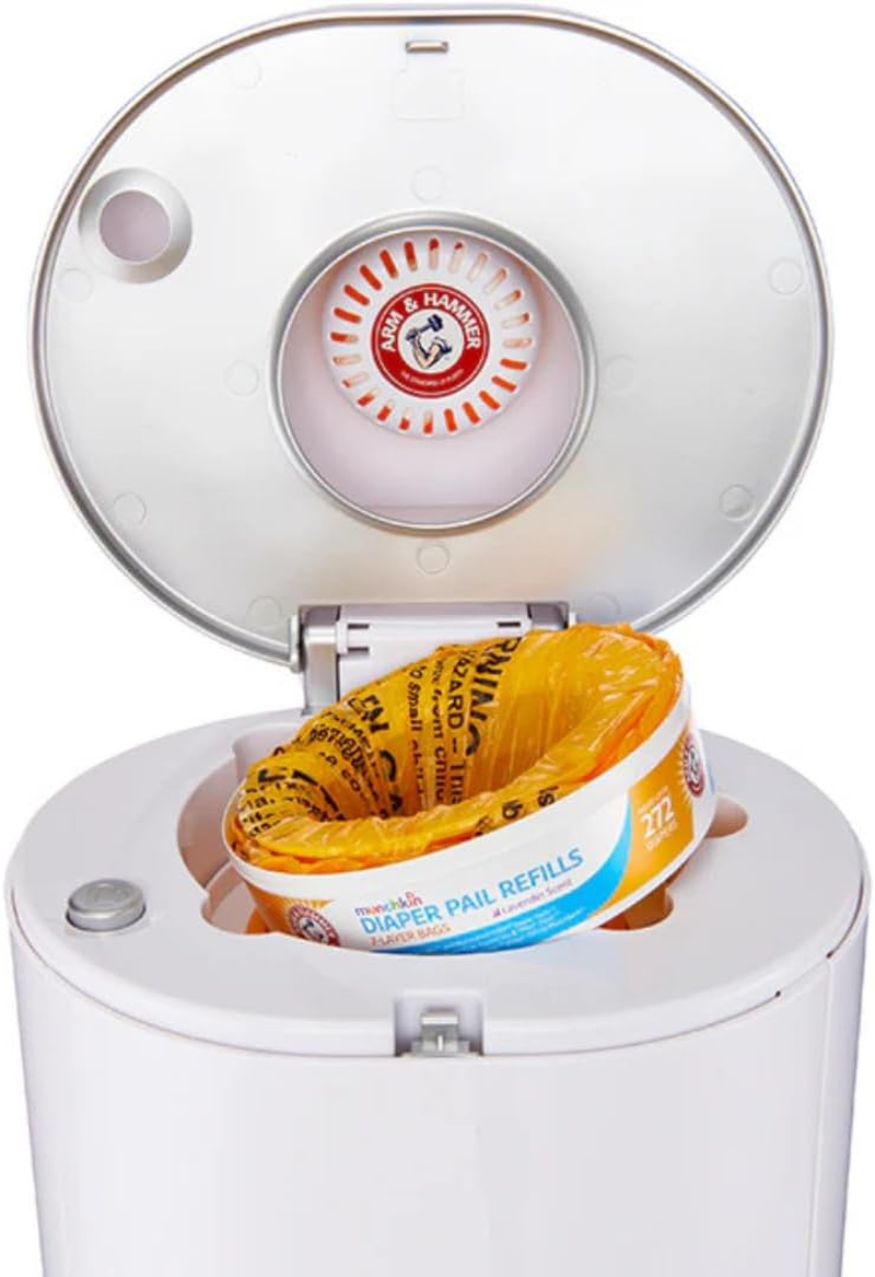 3 Munchkin A&H Diaper Pail Refill Rings, Each Holds up to 272 Newborn Diapers, 3 Pack image number 1
