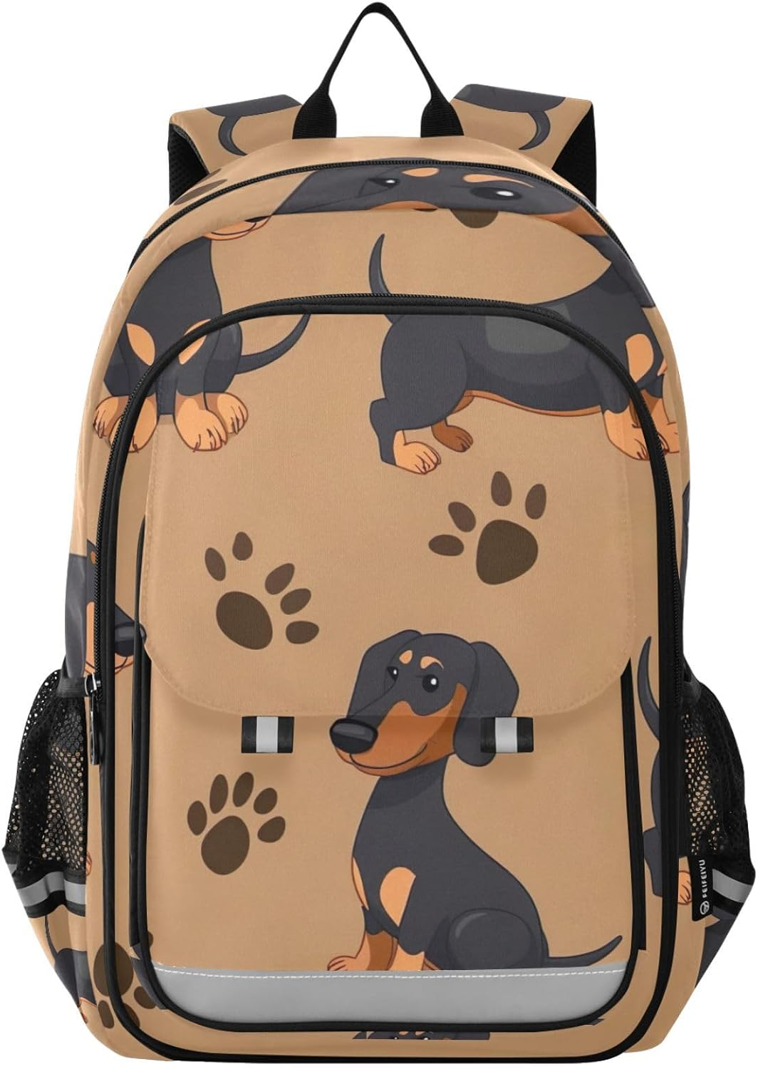 RPLIFE Cute Dachshund Dogs Backpack Kid, Cute Backpack for Kids, Kid Backpack for Travel, Cute Dachshund Dogs, One Size, Traditional Backpacks image number 1