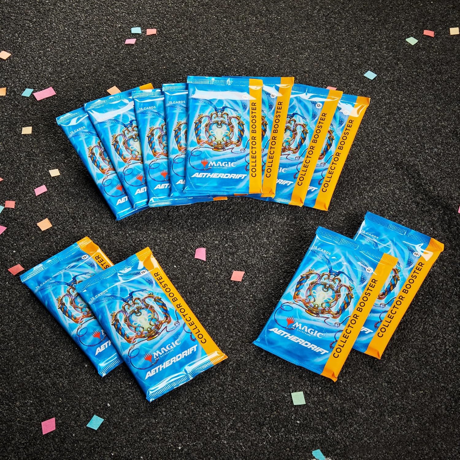 Magic the Gathering Aetherdrift Collector Boosters (12 Boosters per Display) image number 3