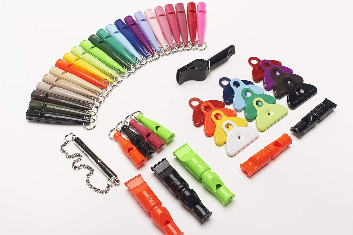 Acme 576 Black Shepherds Mouth Plastic Whistle Black image number 3