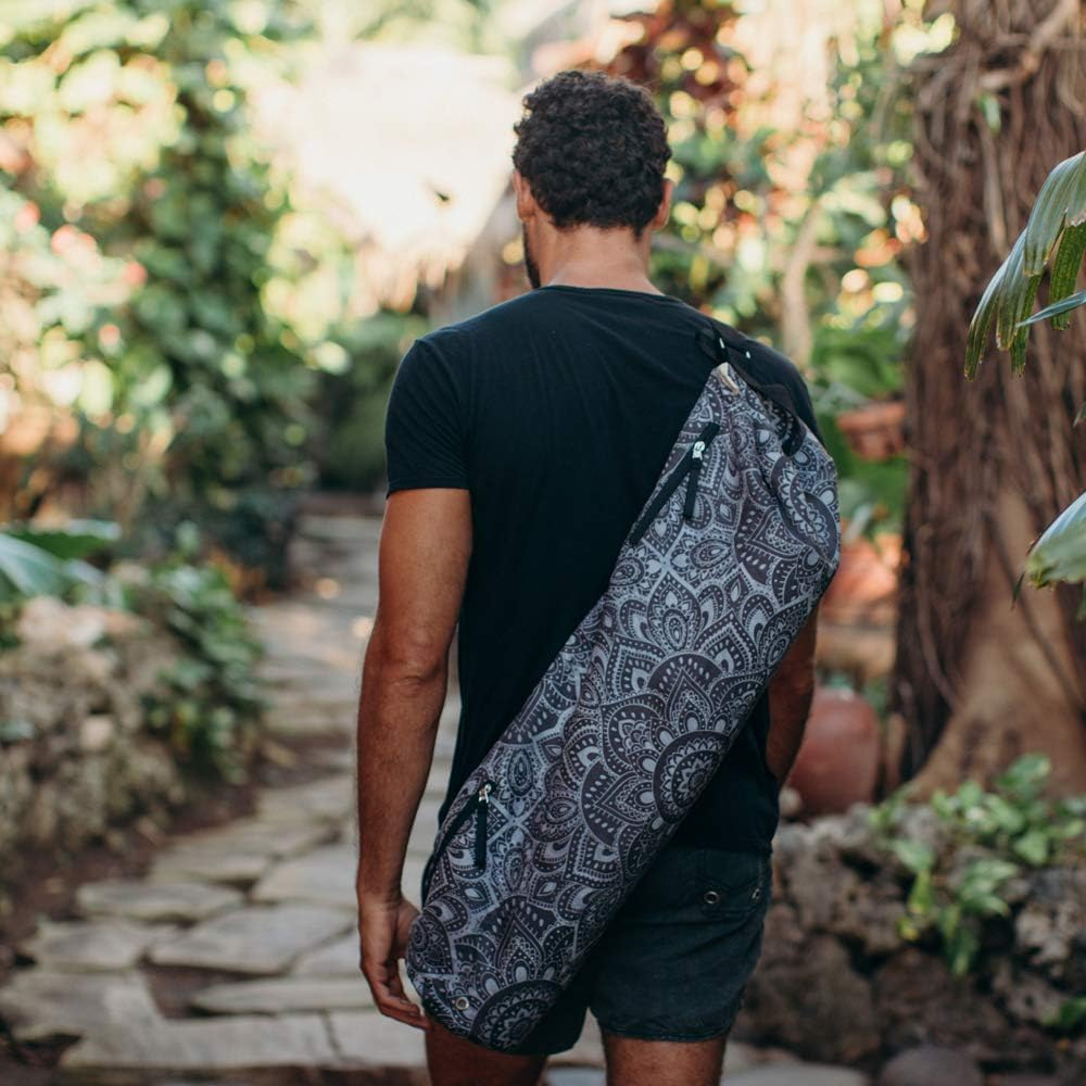 YOGA DESIGN LAB | the Yoga Mat Bag | Premium, All-In-One, Lightweight, Multi Pockets, Extra Durable | Designed in Bali | the Travel Yoga Bag That Fits Your Mat & Your Life! - Tribeca Sand, image number 2