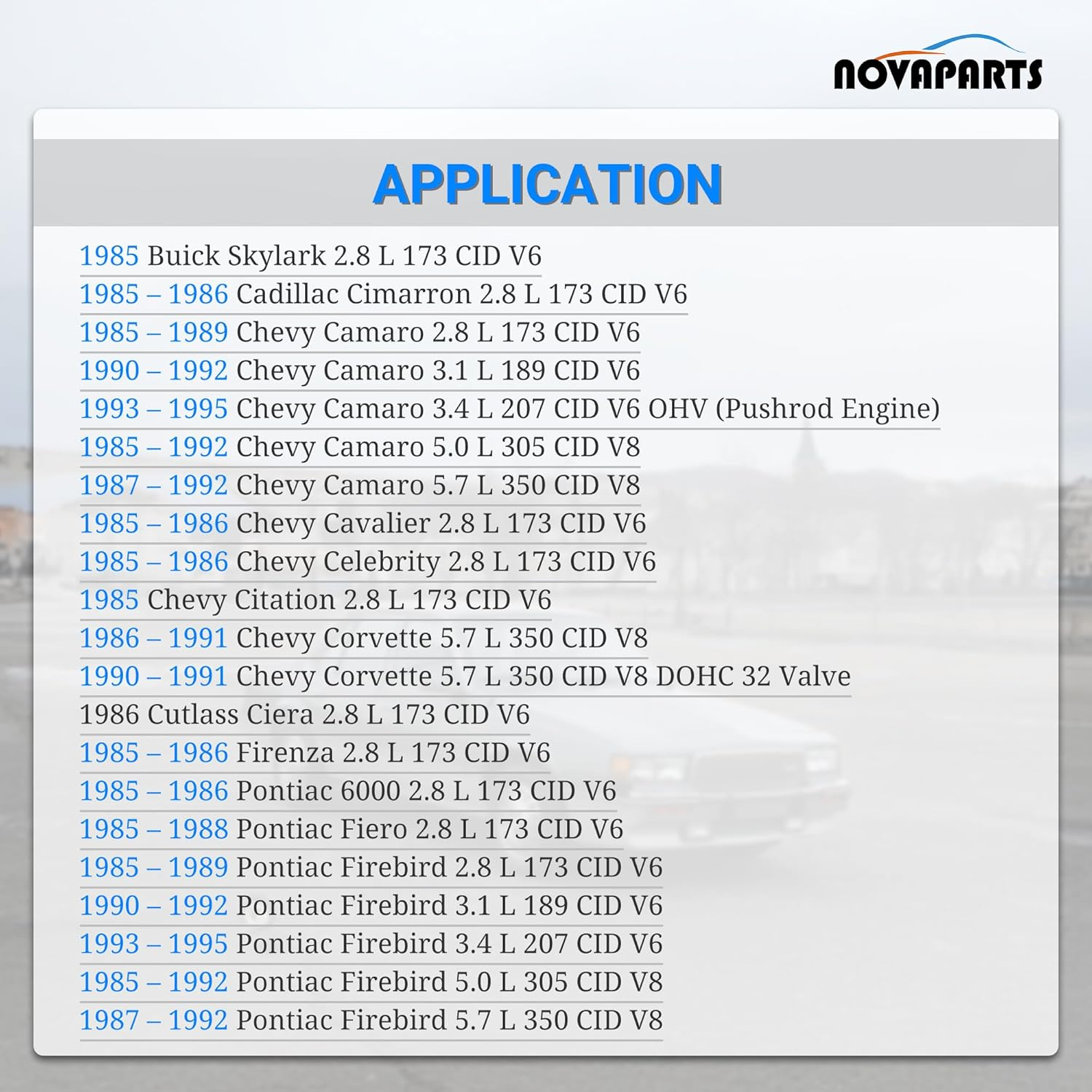 Fuel Pressure Regulator Diaphragm for 1985-1995 Chevrolet Chevy Camaro Pontiac Firebird PR10 17110851 image number 3