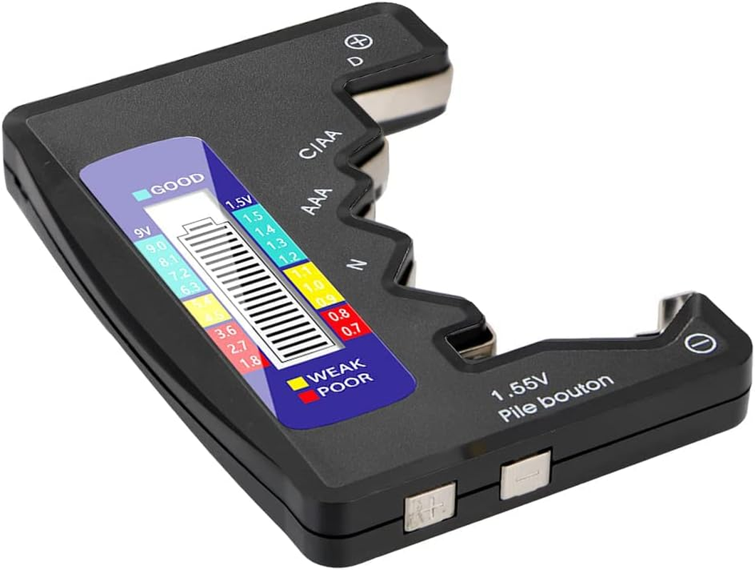 BT-886 Portable Battery Indicator - Compact Lithium Level Tester with Digital Display Voltage Meter and Volt Monitor Detector image number 1