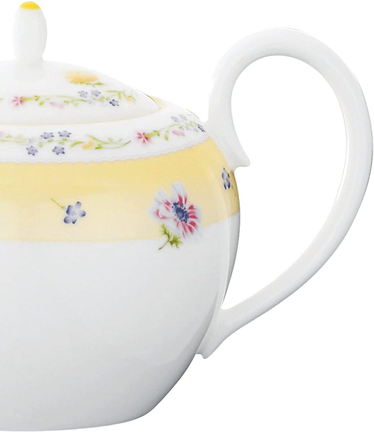 Noritake T50523A/4620 Junefrail Tea Pot, 17.2 Fl Oz (520 Cc), Microwave Safe, Bone China image number 2