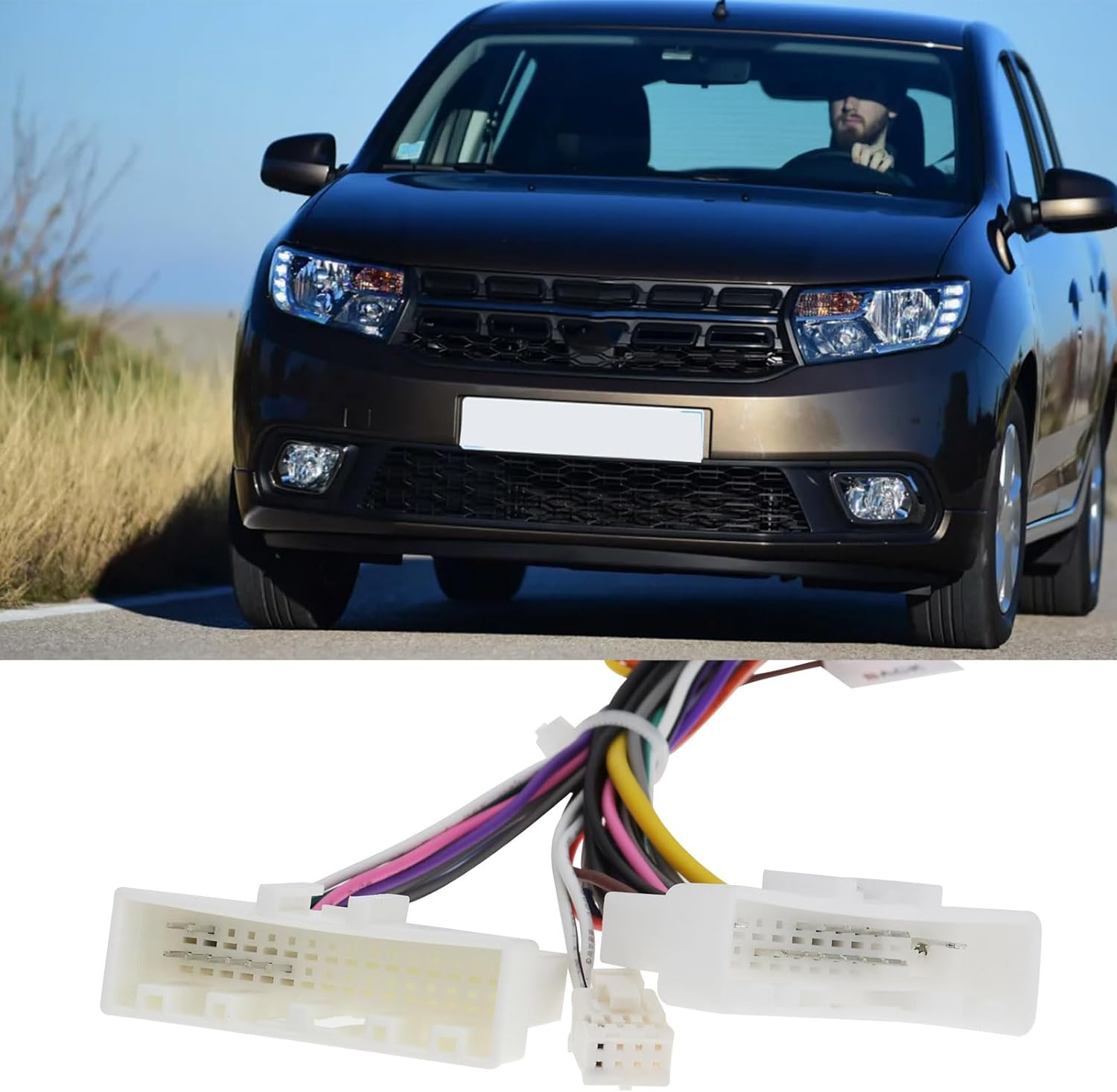 Car Stereo Harness Adapter Wire Connector Compatible with Reynolds Dacia 2017 image number 4