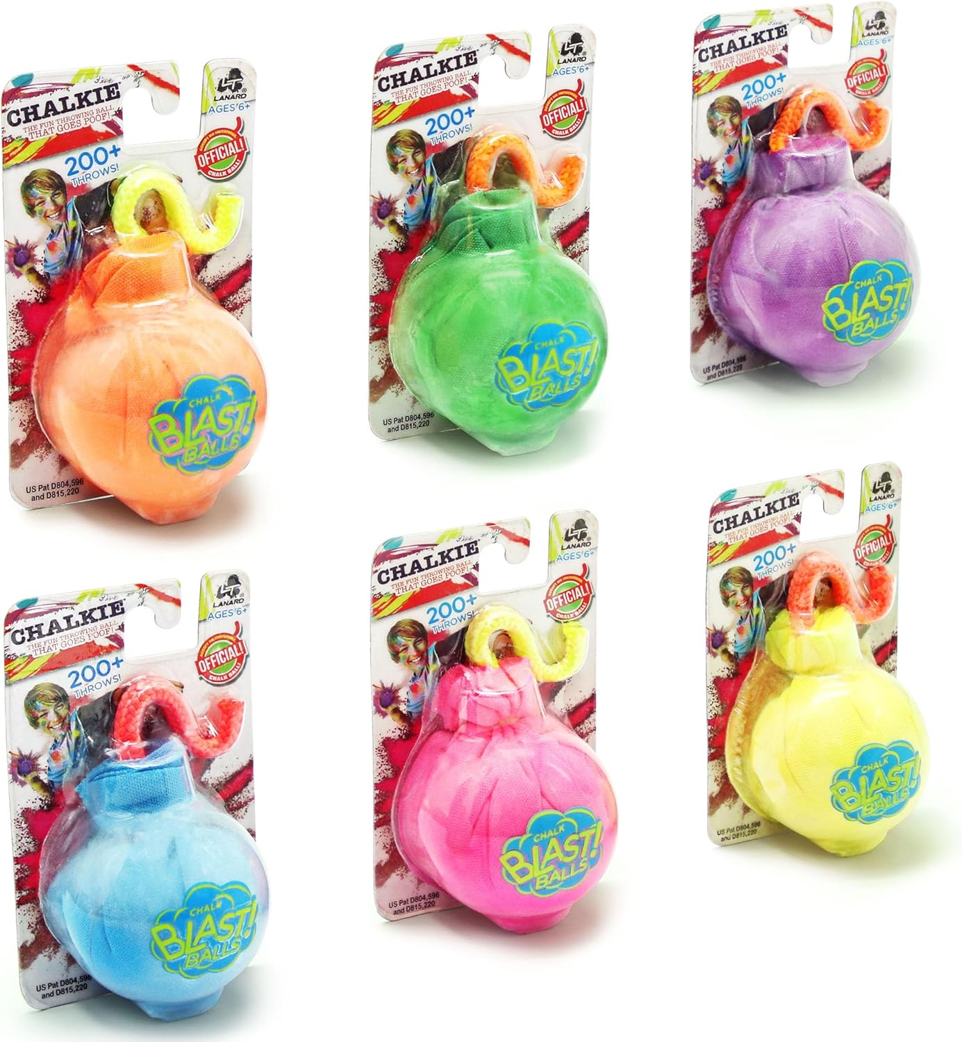 Lanard Chalk Bombs (6 Pack) image number 5