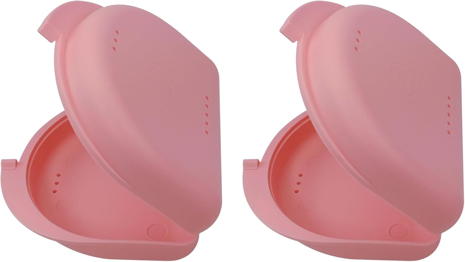 Dentojoy Dental Orthodontic Retainer/Aligner Case/Box/Mouth Guard and Denture Storage in Pink Colour (2) image number 6