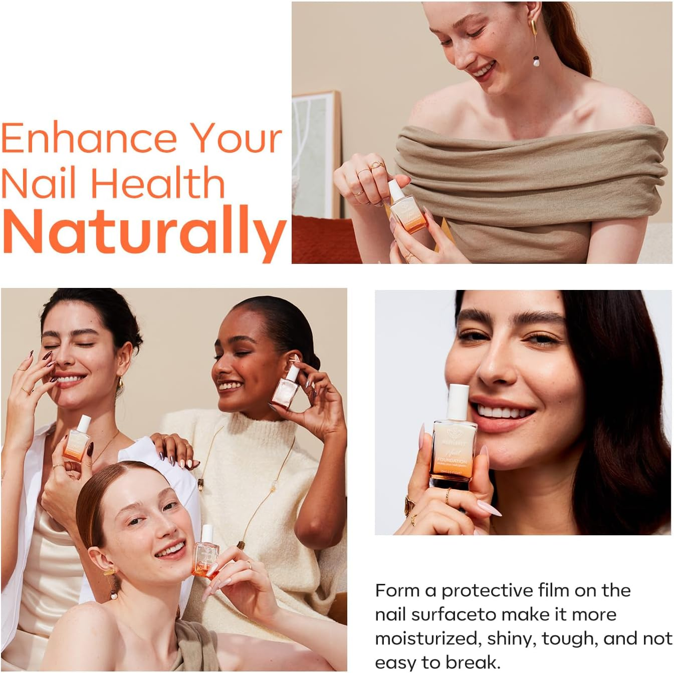 Modelones Cuticle Oil for Nail & Cuticle Care, Nourishing Formula with Jojoba Oil & Vitamin E, Nail Strengthener, Moisturizes Dry Skin, Repairs Cuticles, Nail Growth Oil, 15Ml image number 1