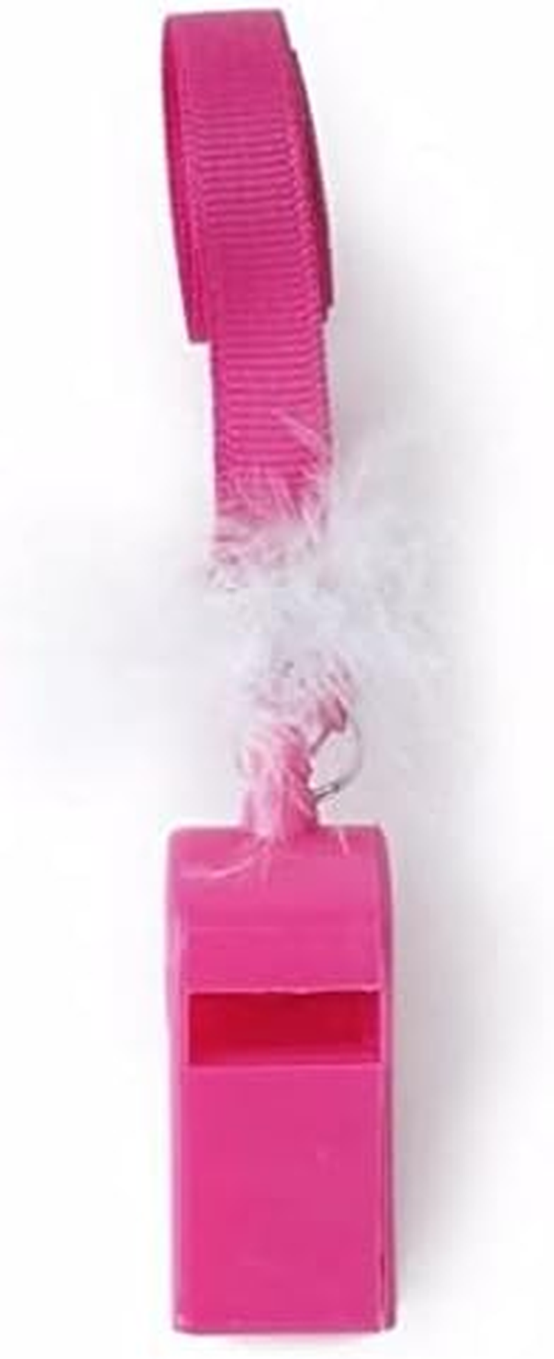 10 Pack Whistles Whistle Hot Pink Sports Cheerleader Hens Night Pink Games Party image number 1