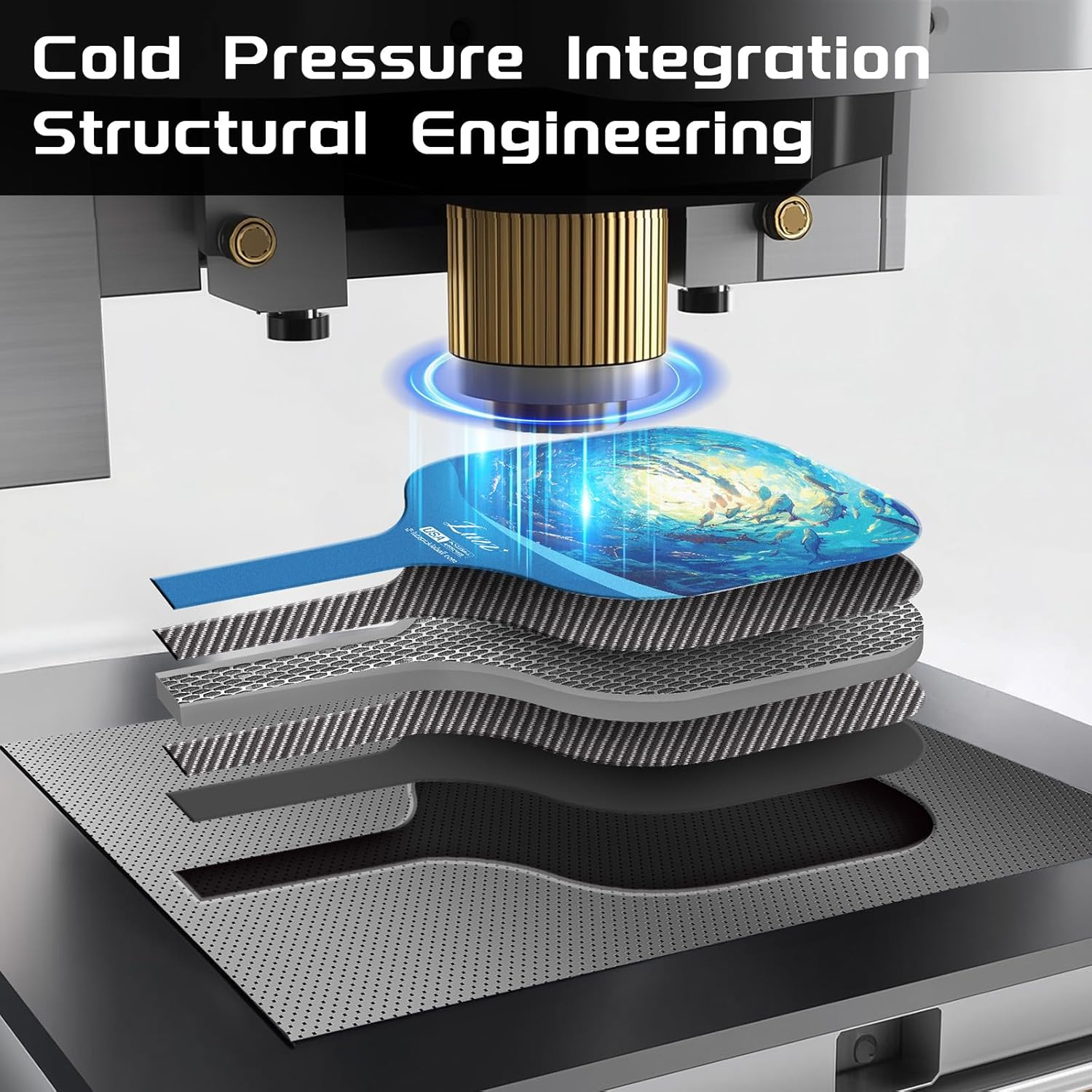 Luzz Pickleball Paddle Set of 2, USAPA T700 Carbon Fiber Pickleball Paddles Set Includes 4 Pickleballs &1 Bag,Lightweight 2 Pack Pickle Ball Paddles,Sandblasted Surface image number 1