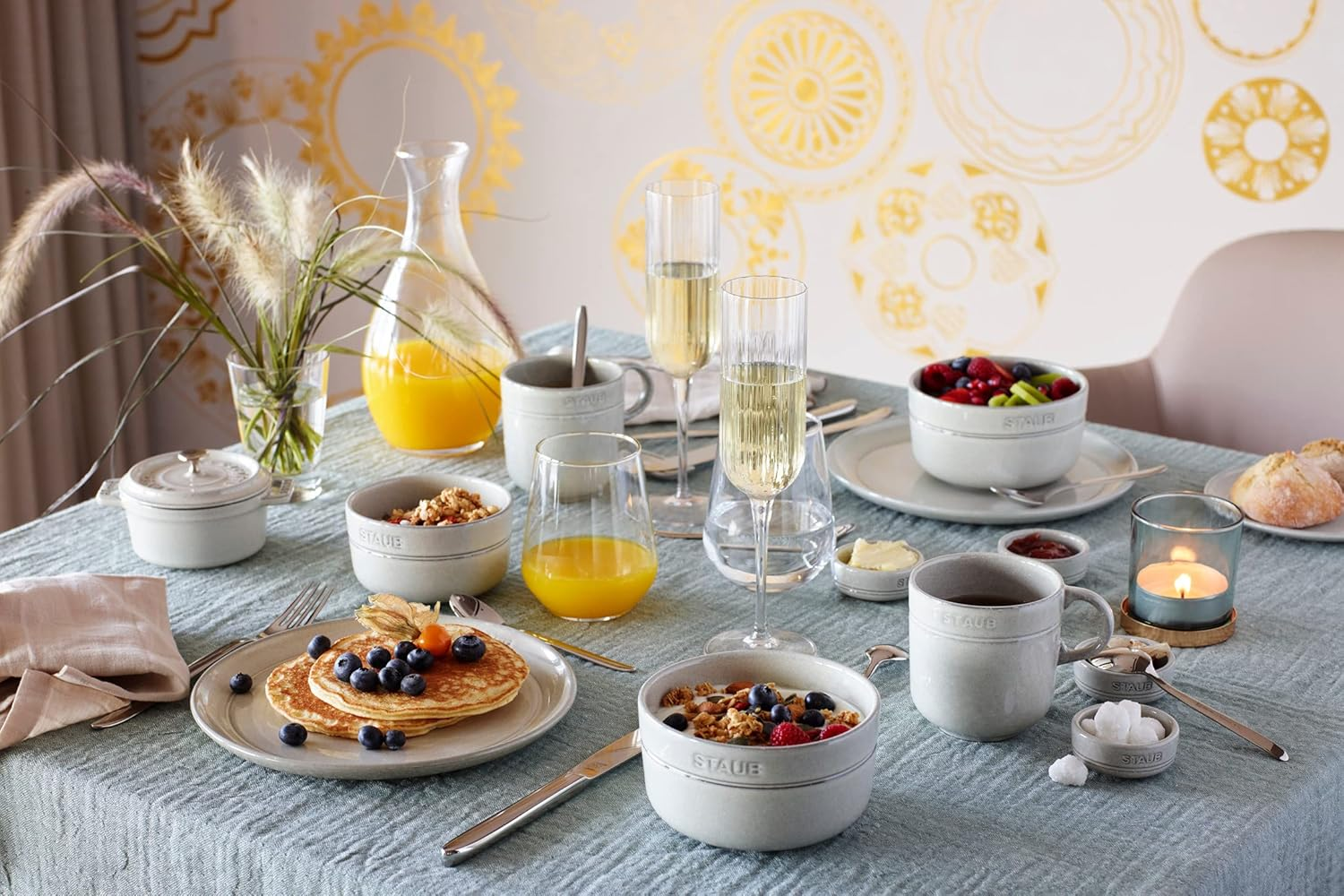 Staub Ceramic Bowl 40508-031 Campagne 3.9 Inches (10 Cm) Ceramic Bowl, Ceramic Bowl, Microwave Safe image number 2