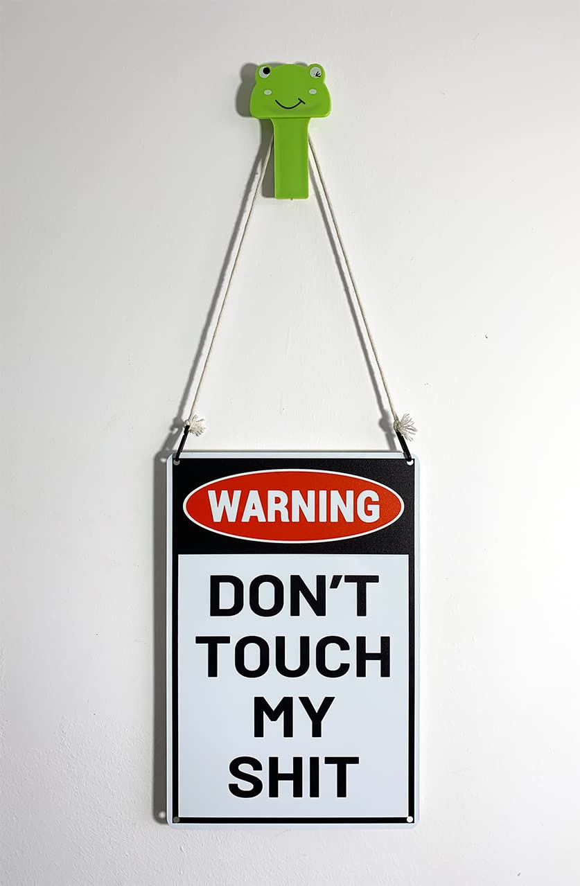 Bestylez Man Cave Do Not Touch Sign, Workshop Accessories, Garage Decor Sign, Funny Dad Gifts 12" * 8" (186) image number 6