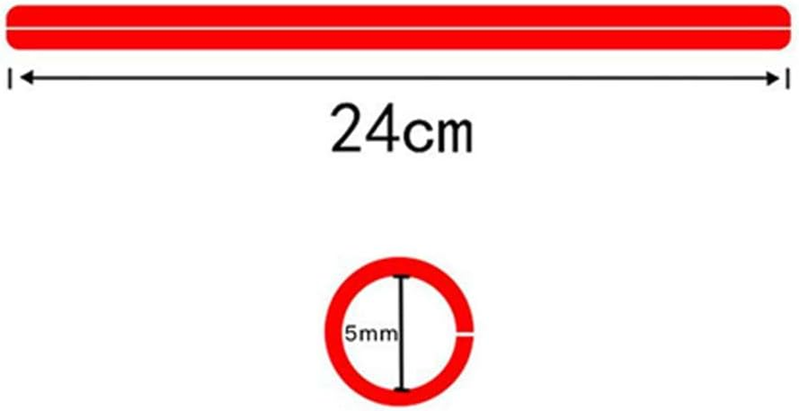 Teensery 72 Pcs Motorcycle Spoke Skins Wraps Colorful Bicycle Spoke Cover Coat Pipe Protector Bike Wheel Decoration, Assorted Color image number 1