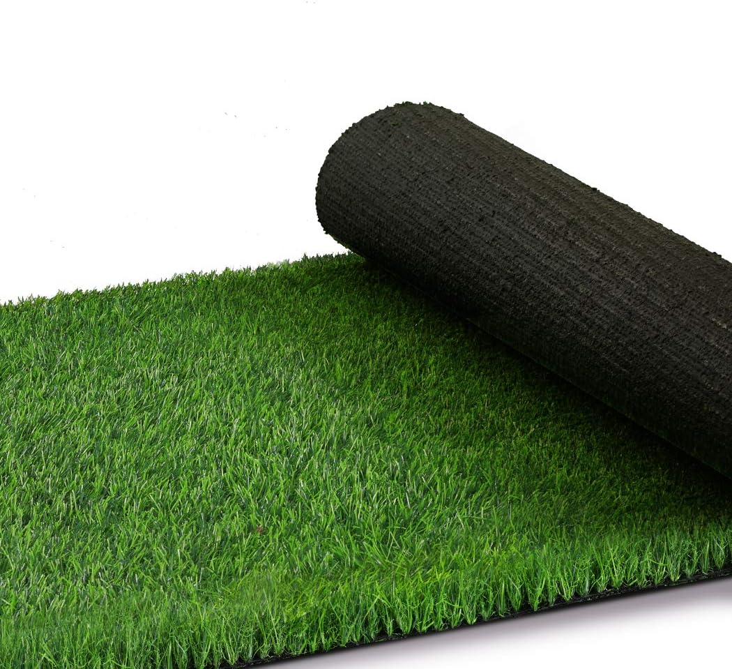 Marlow 1M X 10M Artificial Grass Synthetic Turf Fake Plastic Plant 10SQM, 35MM Thickness Cuttable Synthetic Grass Rug, DIY Pads Door Mat Rug for Garden Patio Lawn Backyard Outdoor(Black Backing) image number 6