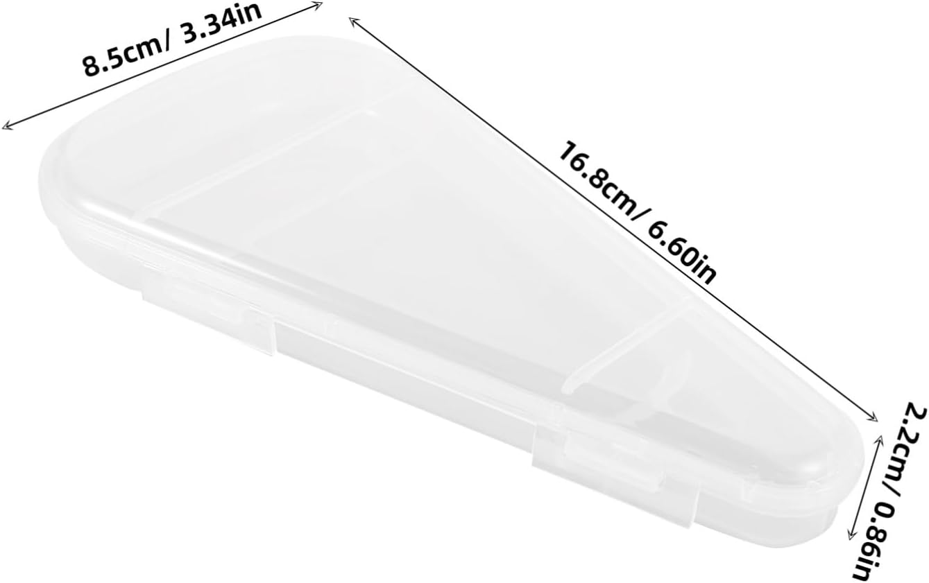 Zerodeko 5Pcs Versatile Pp Toothbrush Organizer Toothpaste Storage Box Travel Toothbrush Container Boys and Girls Keepsake Box Bathroom Organizer image number 4